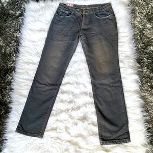 Grey wash Denin Pants